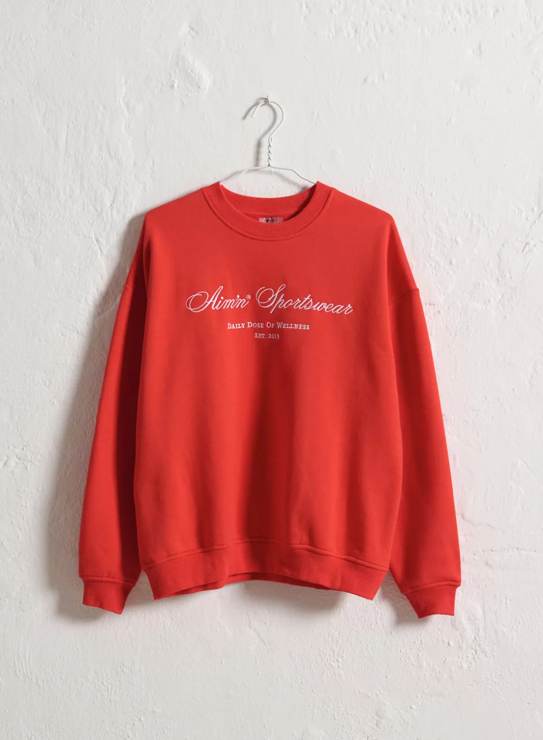 AIM’N 90's Red Heritage Sweatshirt 90s-red Flash Sale