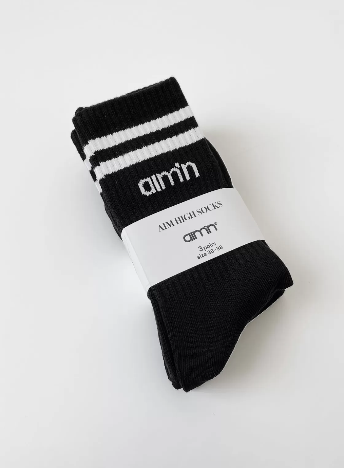 AIM’N Aim High Socks 3-pack Black Cheap