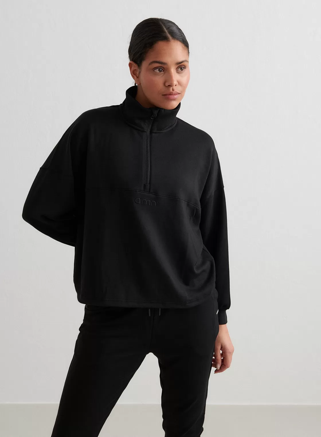 AIM’N Comfy Half Zip Black Store