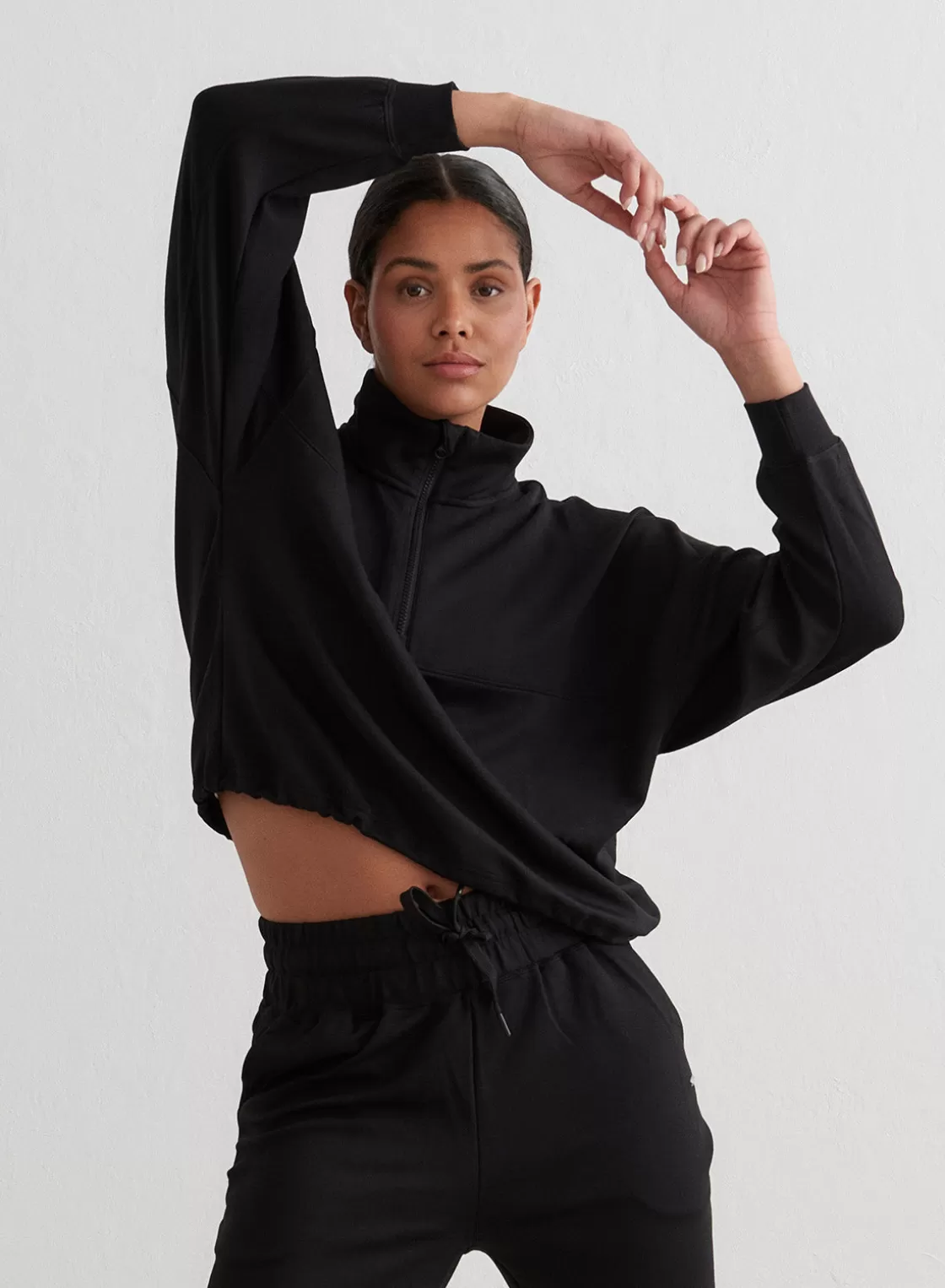 AIM’N Comfy Half Zip Black Store