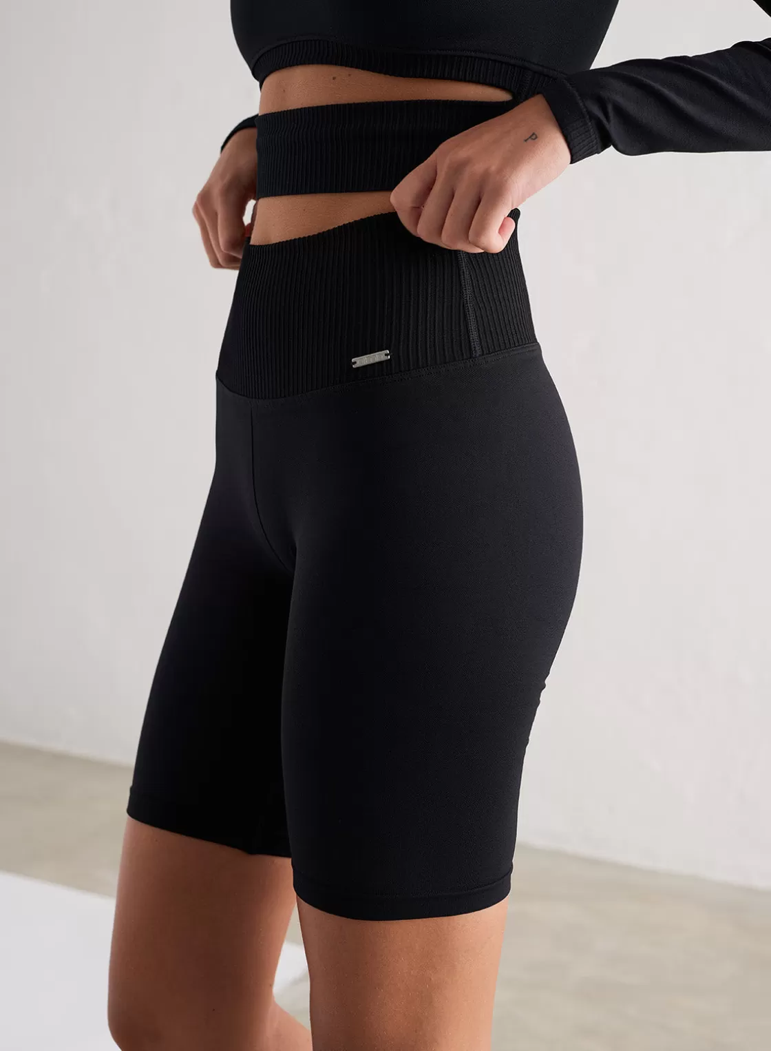 AIM’N Black Limitless Seamless Biker Shorts Cheap