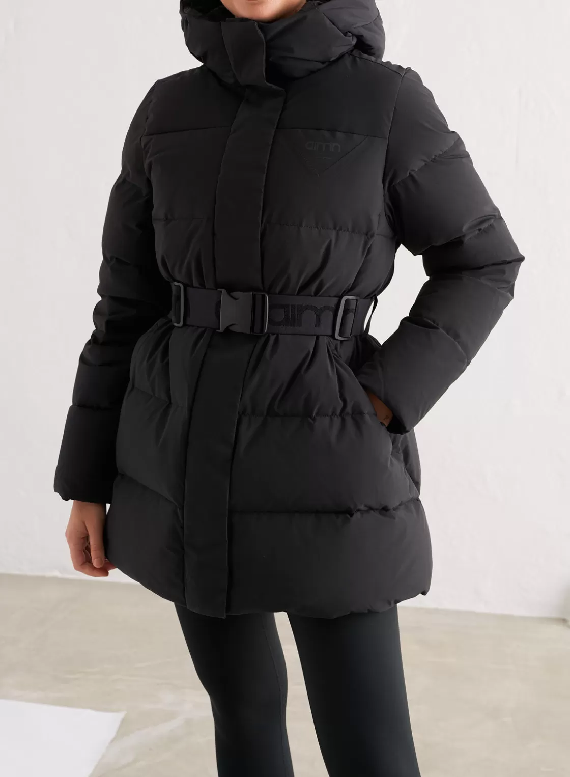 AIM’N Black Padded Parka Shop