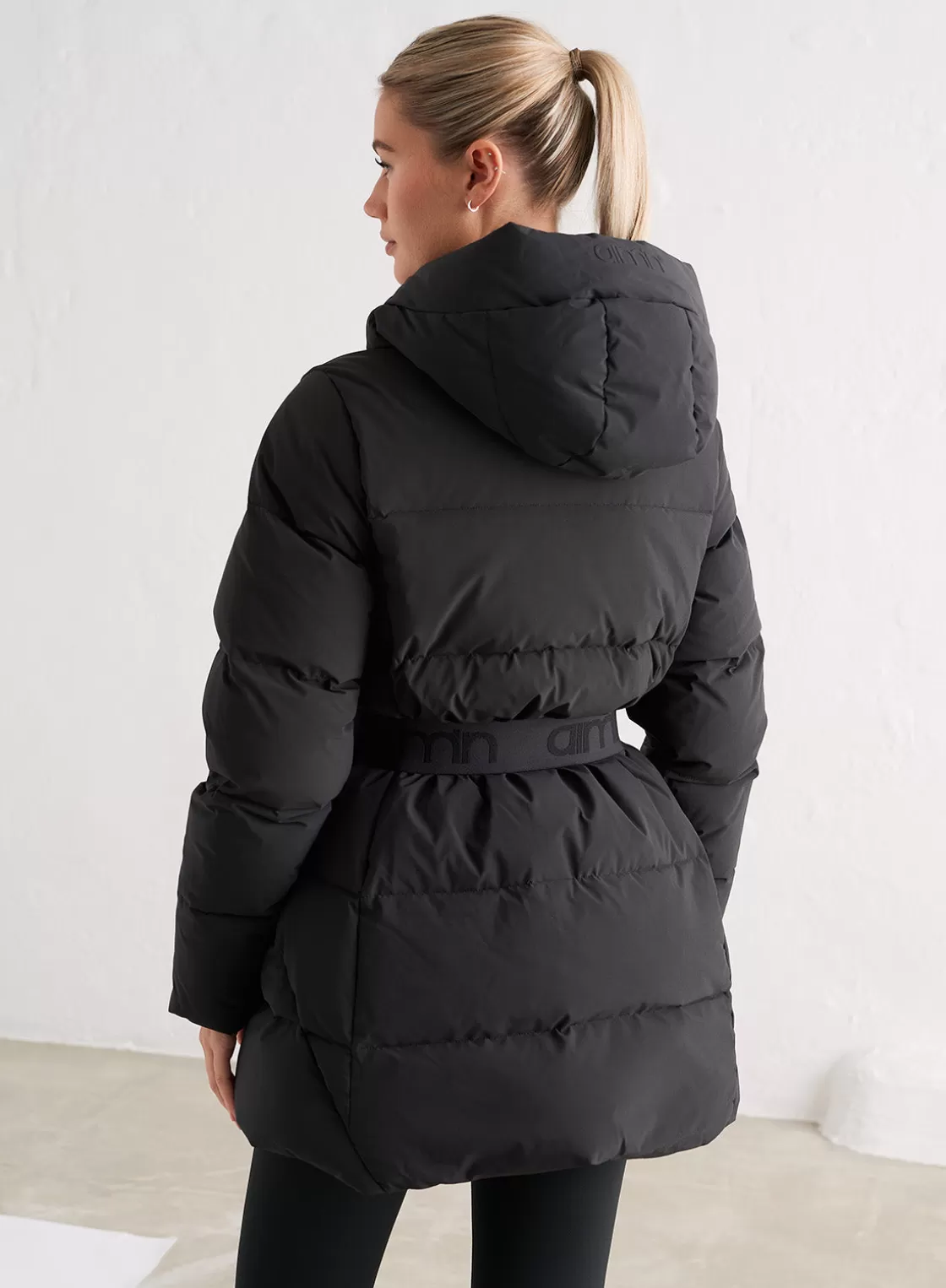 AIM’N Black Padded Parka Shop