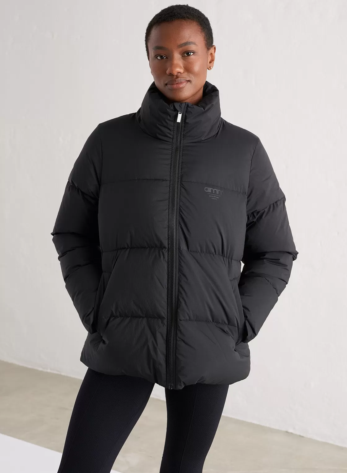 AIM’N Puffer Jacket Black Shop