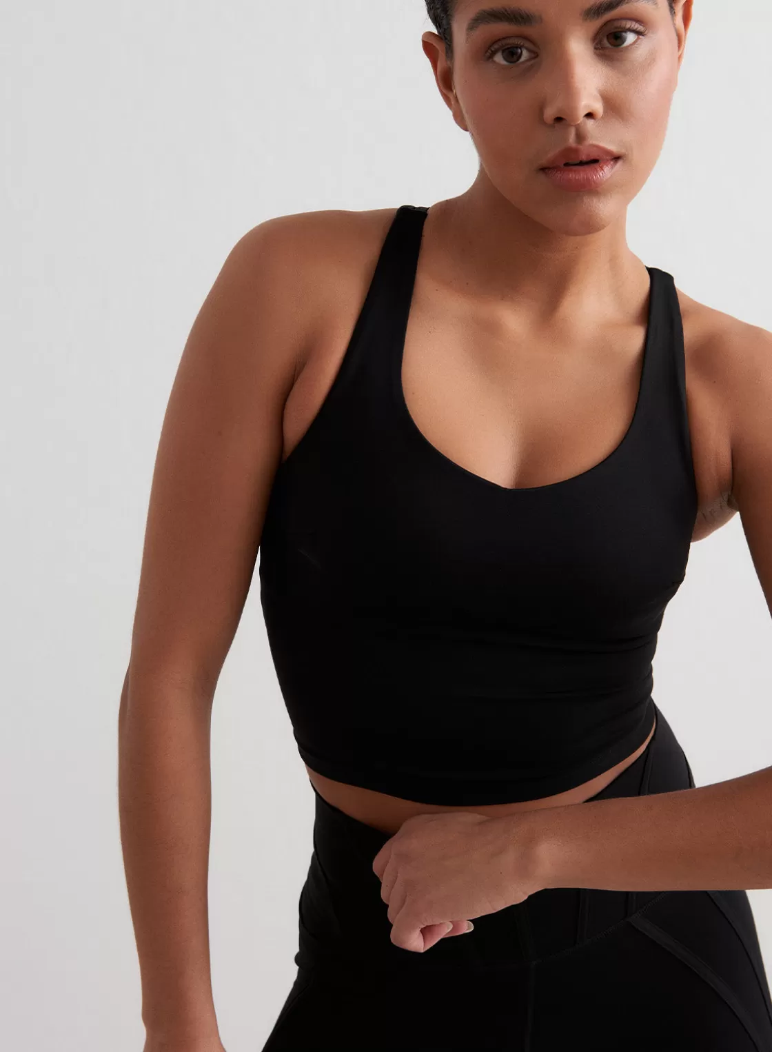 AIM’N Sculpting Strappy Bralette Black Best