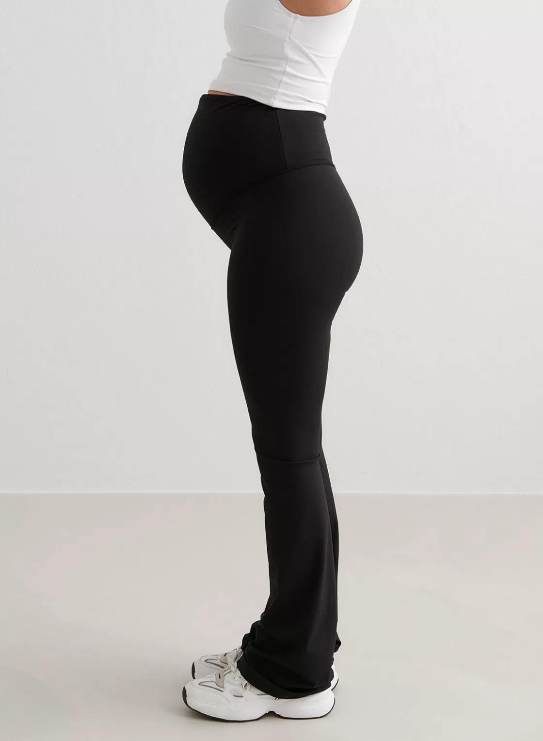 AIM’N Black Sense Maternity Flare Tights Online