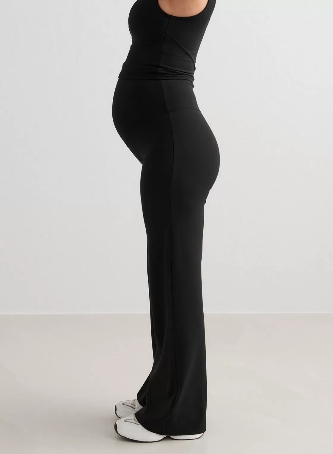 AIM’N Black Sense Maternity Wide Pants Sale