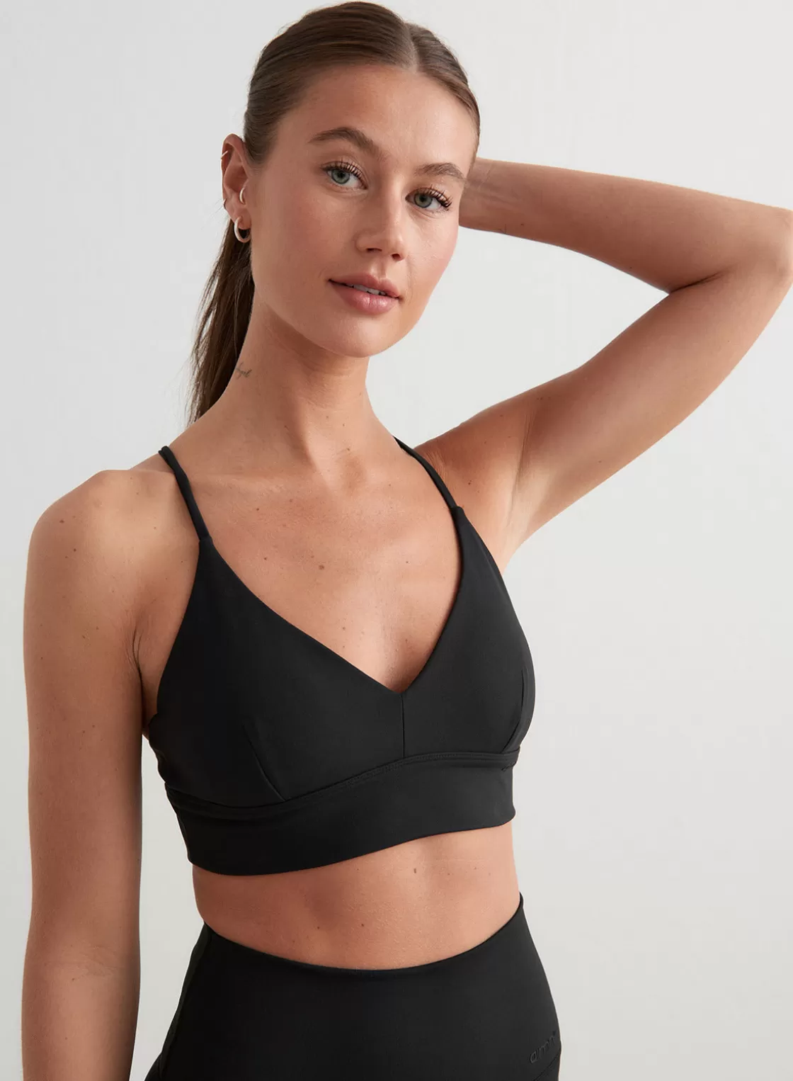 AIM’N Sense Strap Bra Black New