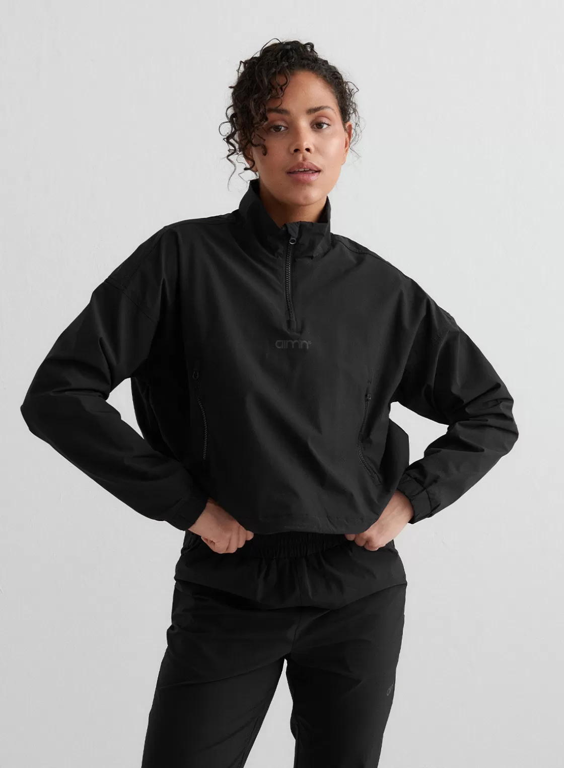 AIM’N Windbreaker Jacket Black Online