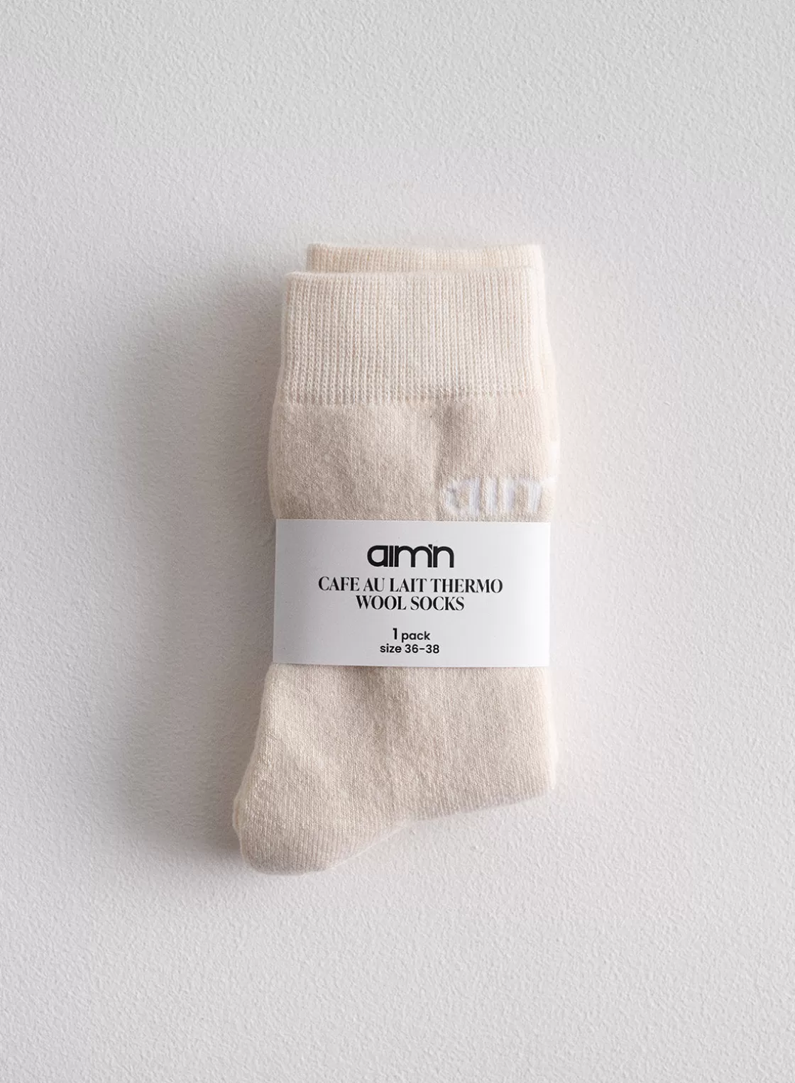 AIM’N Café Au Lait Thermo Wool Socks Cafè au lait New