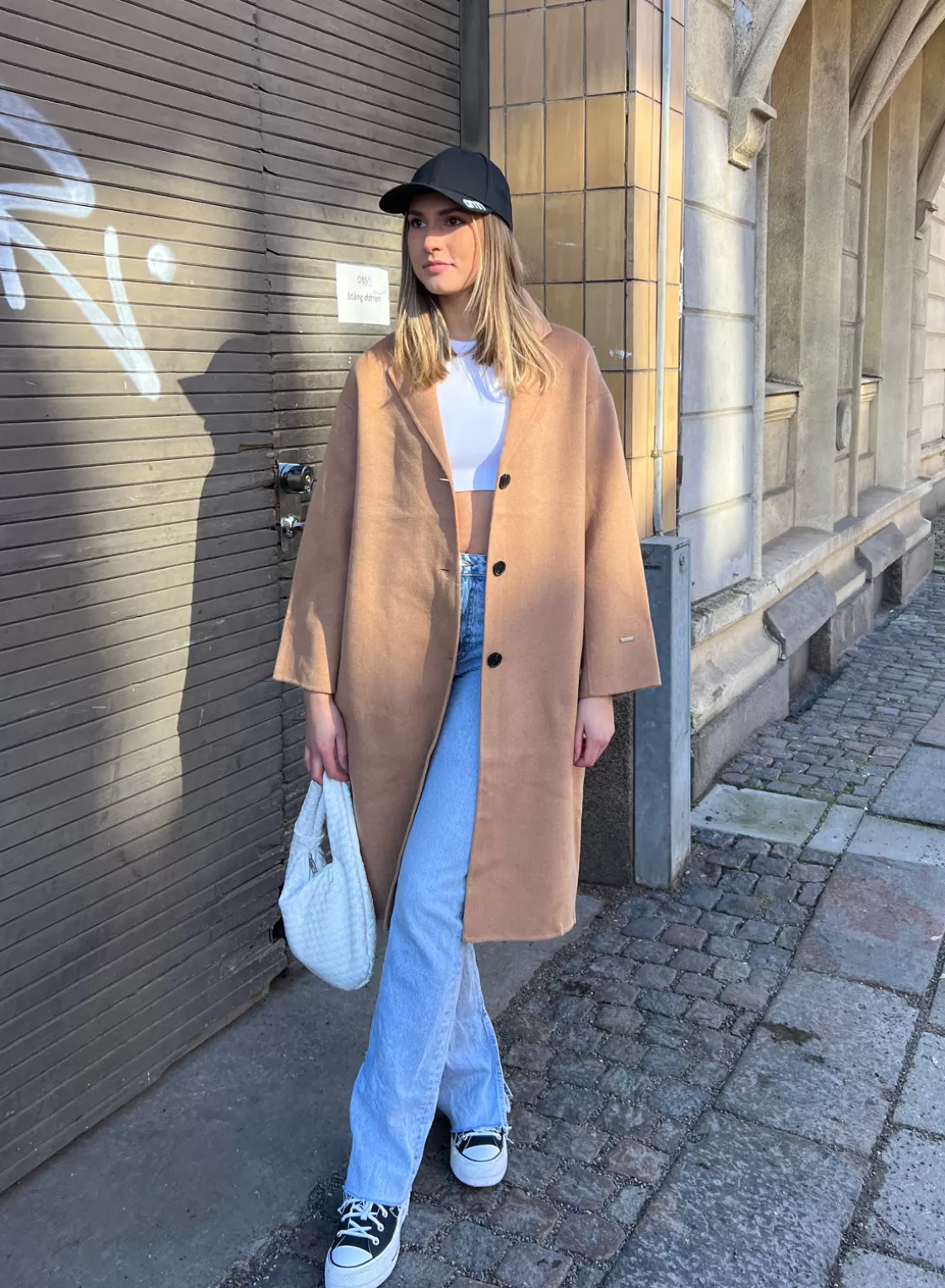 AIM’N Camel Classic Wool Coat Sale