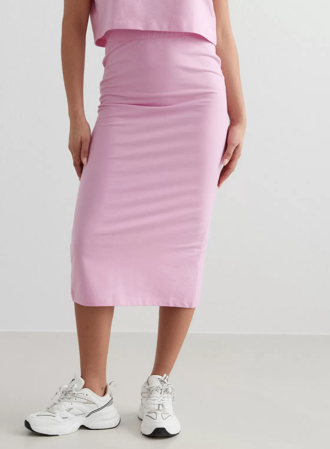 AIM’N French Terry Skirt Cotton candy Sale