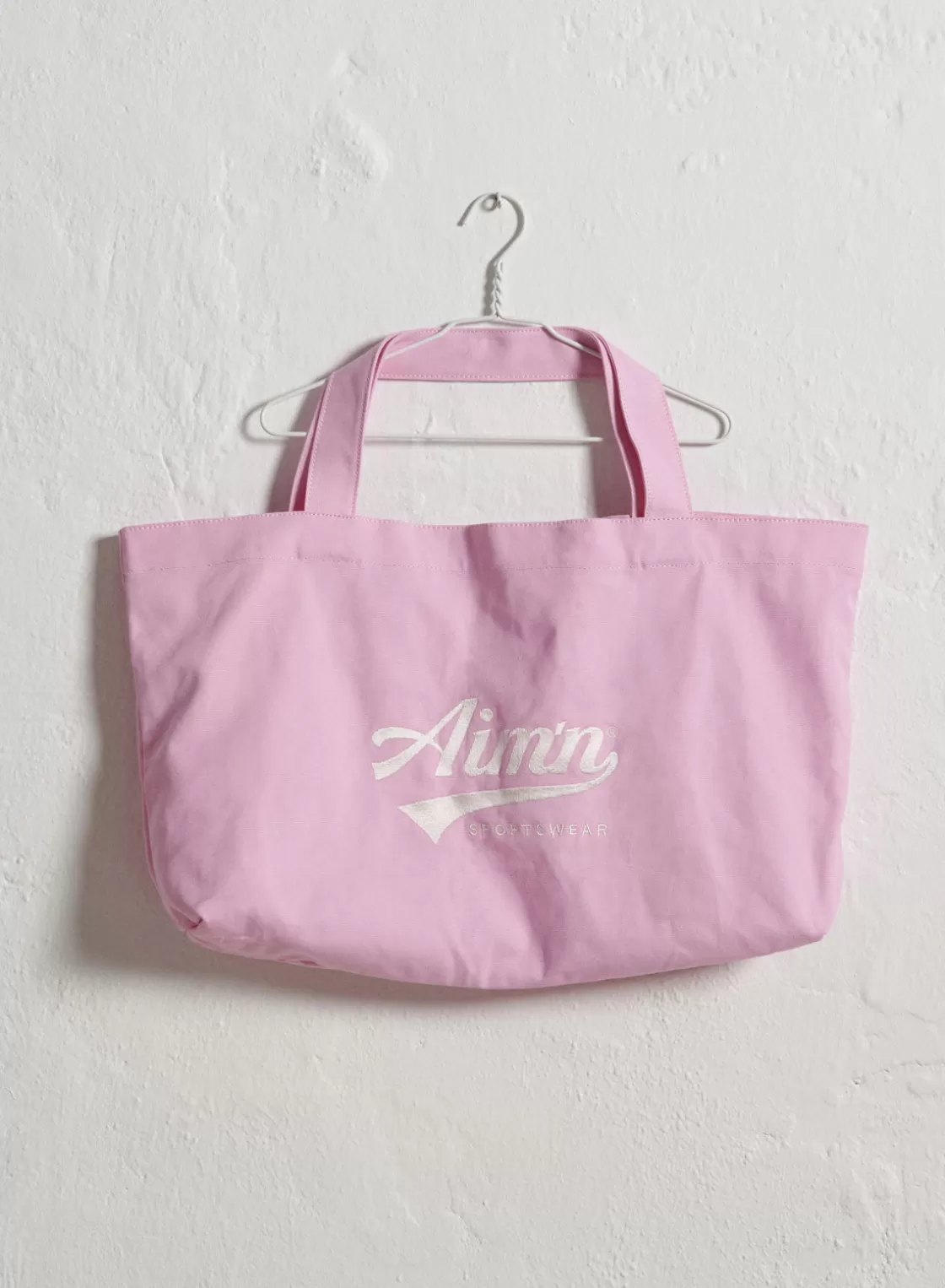 AIM’N Pitch Canvas Tote Bag Cotton candy Sale