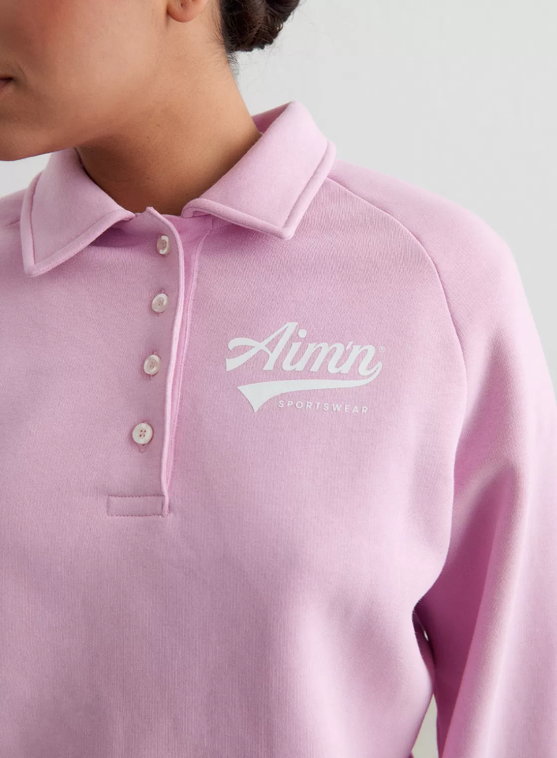 AIM’N Pitch Polo Sweatshirt Cotton candy Store