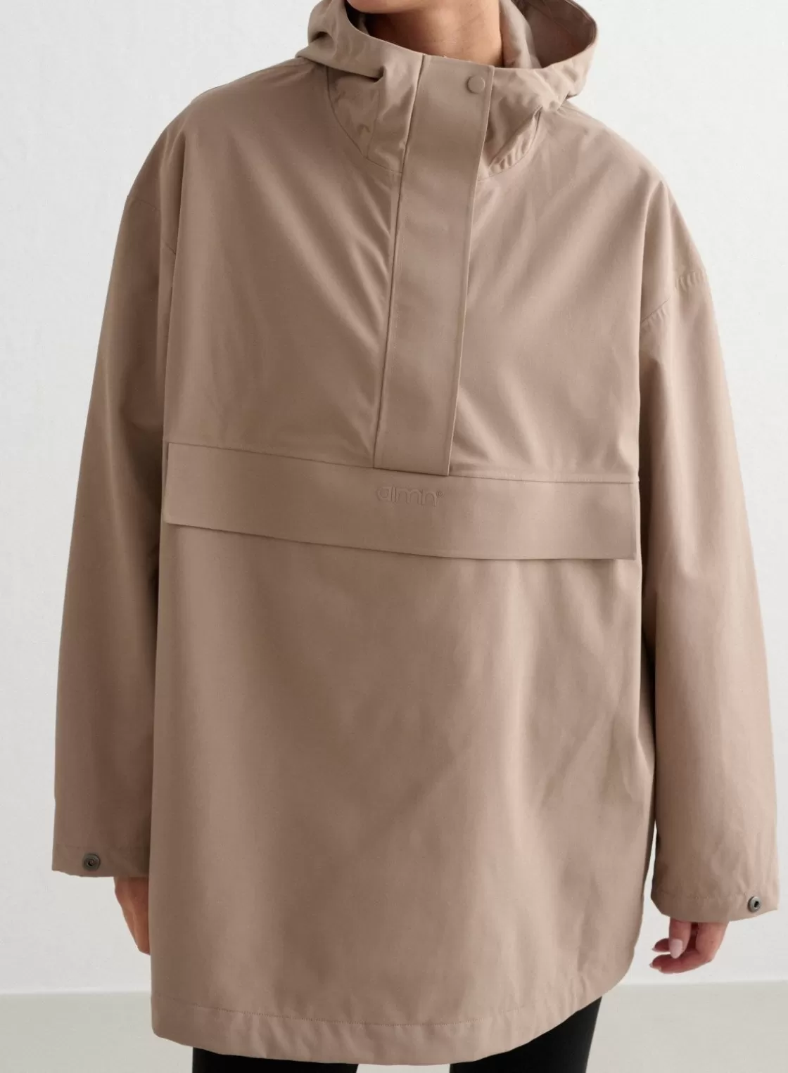 AIM’N Waterproof Oversized Anorak Espresso Discount