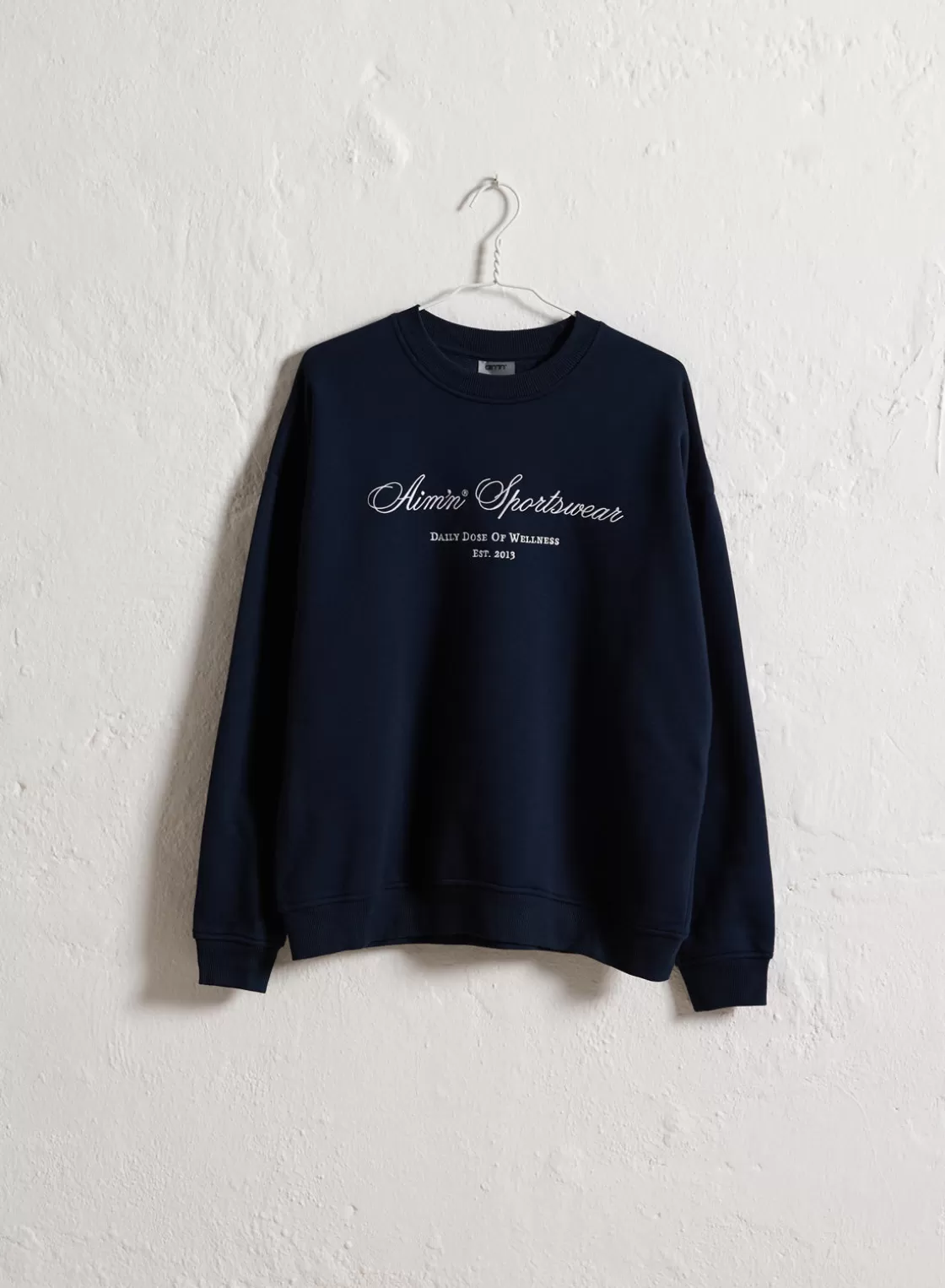 AIM’N Heritage Sweatshirt Navy Best Sale