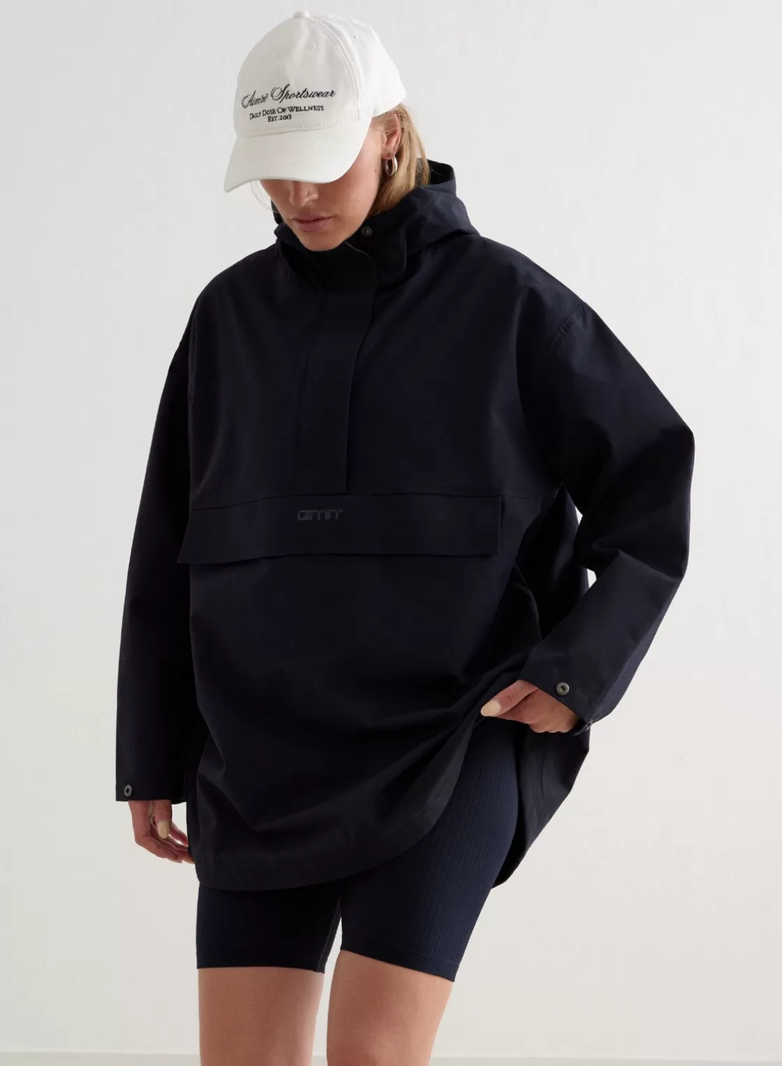 AIM’N Waterproof Oversized Anorak Navy Best