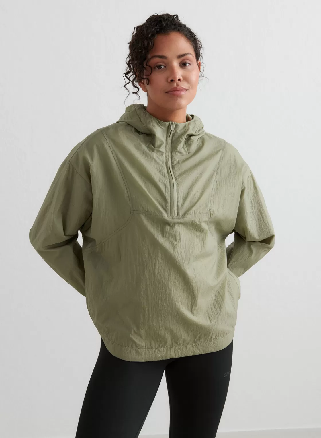 AIM’N Pale Khaki Lightweight Anorak Pale-khaki New