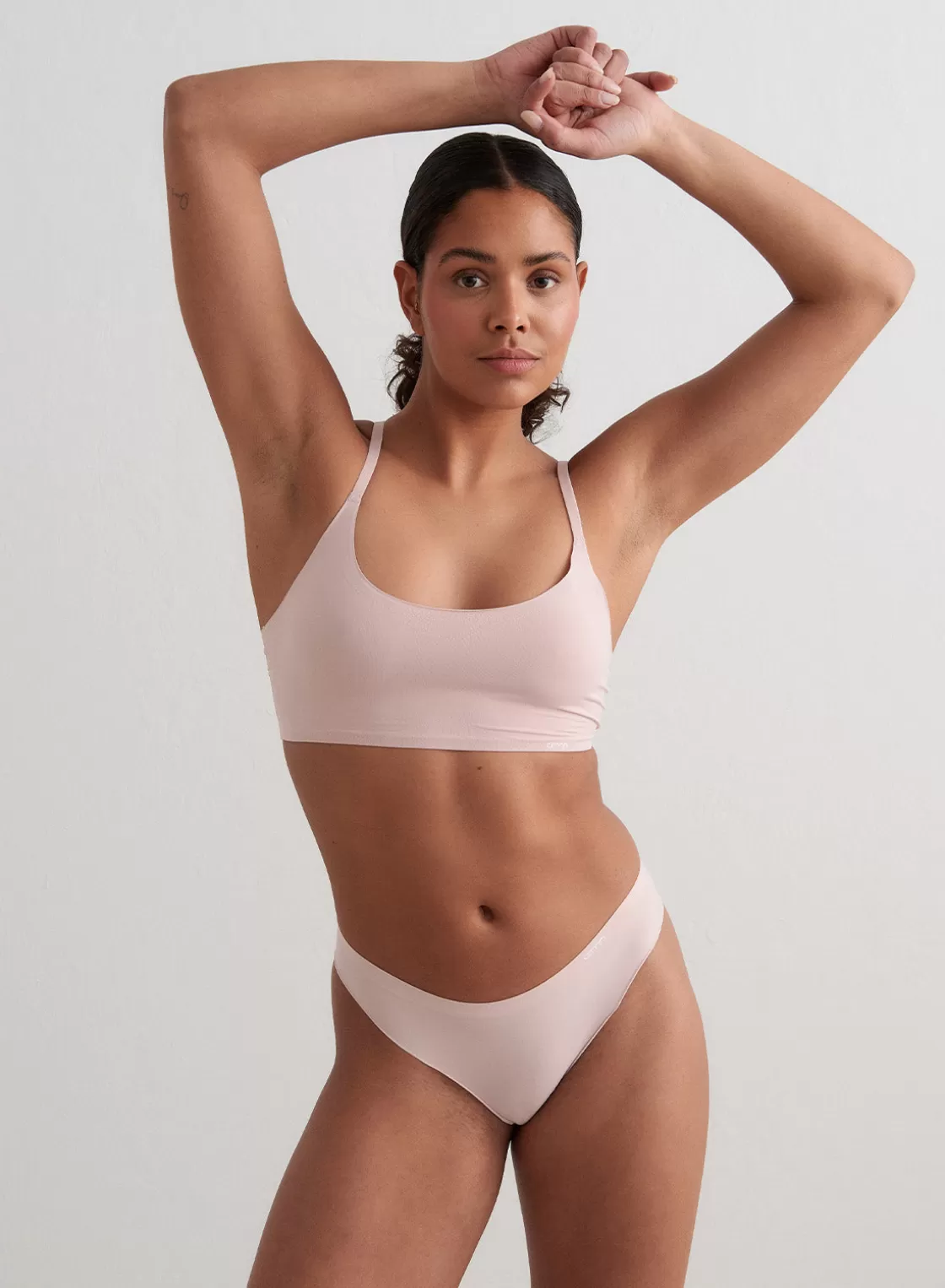 AIM’N Invisible Top Pale pink Flash Sale