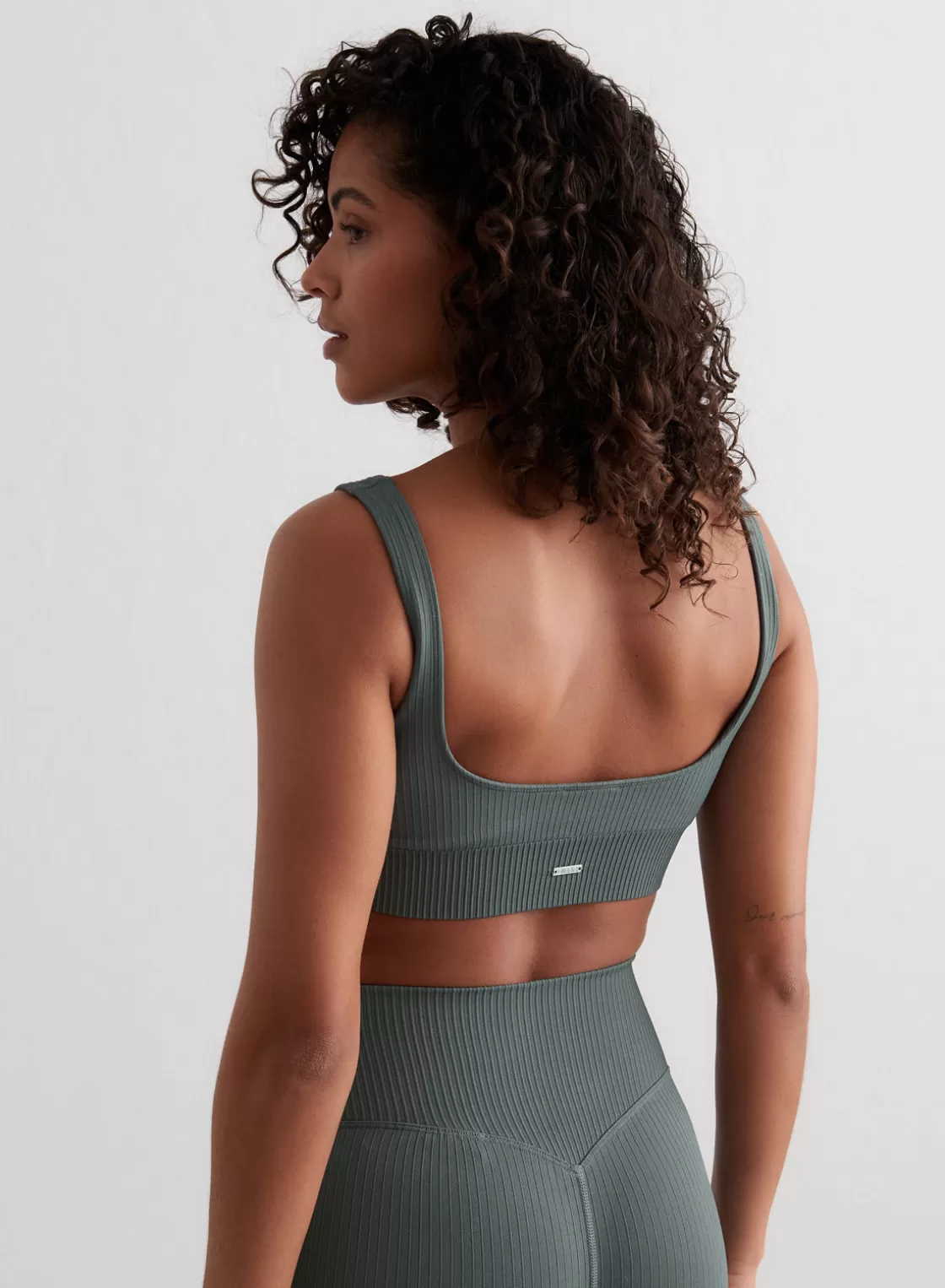 AIM’N Ribbed Seamless Bra Sage Online