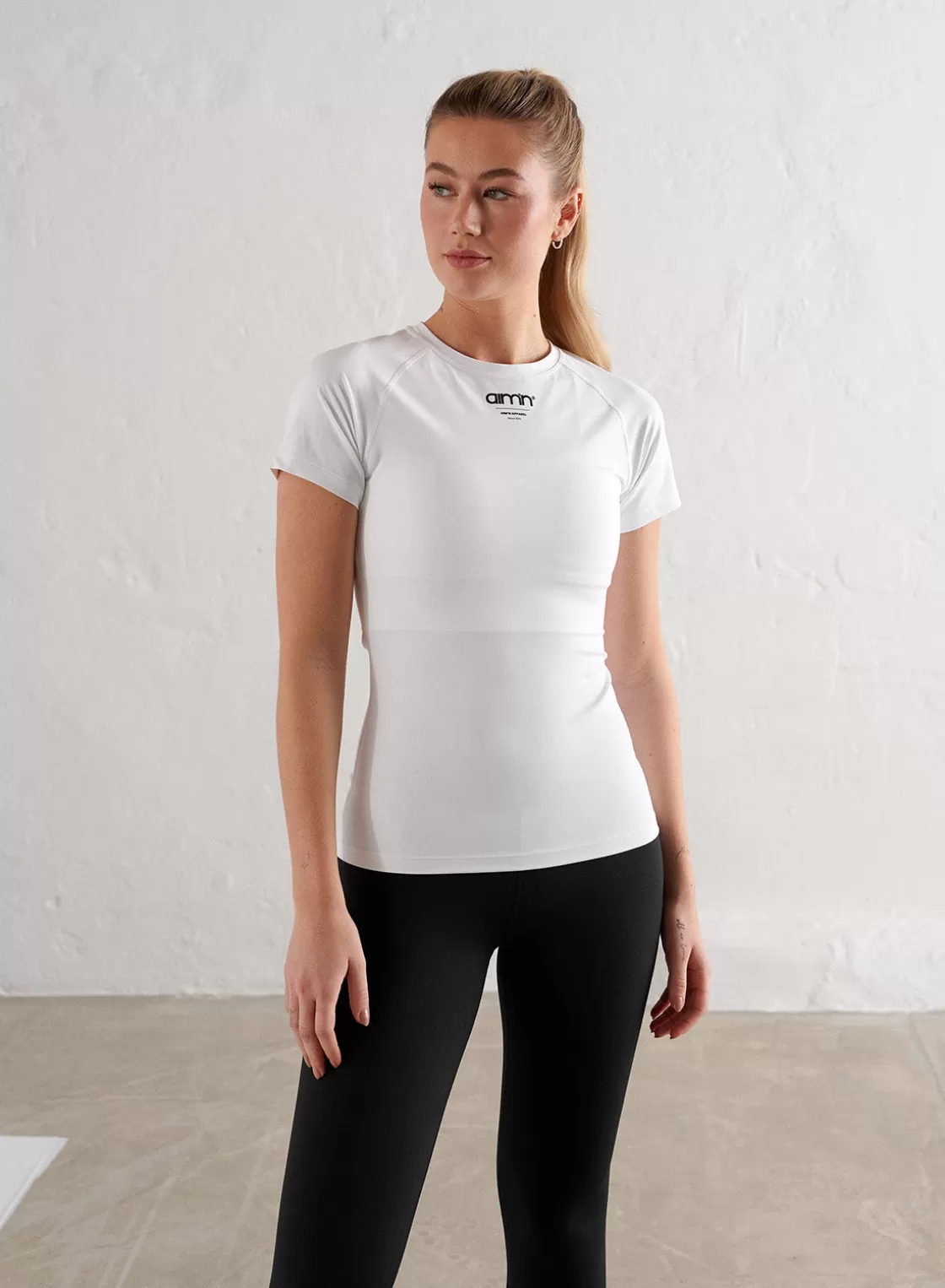 AIM’N Edge Core Short Sleeve White Flash Sale