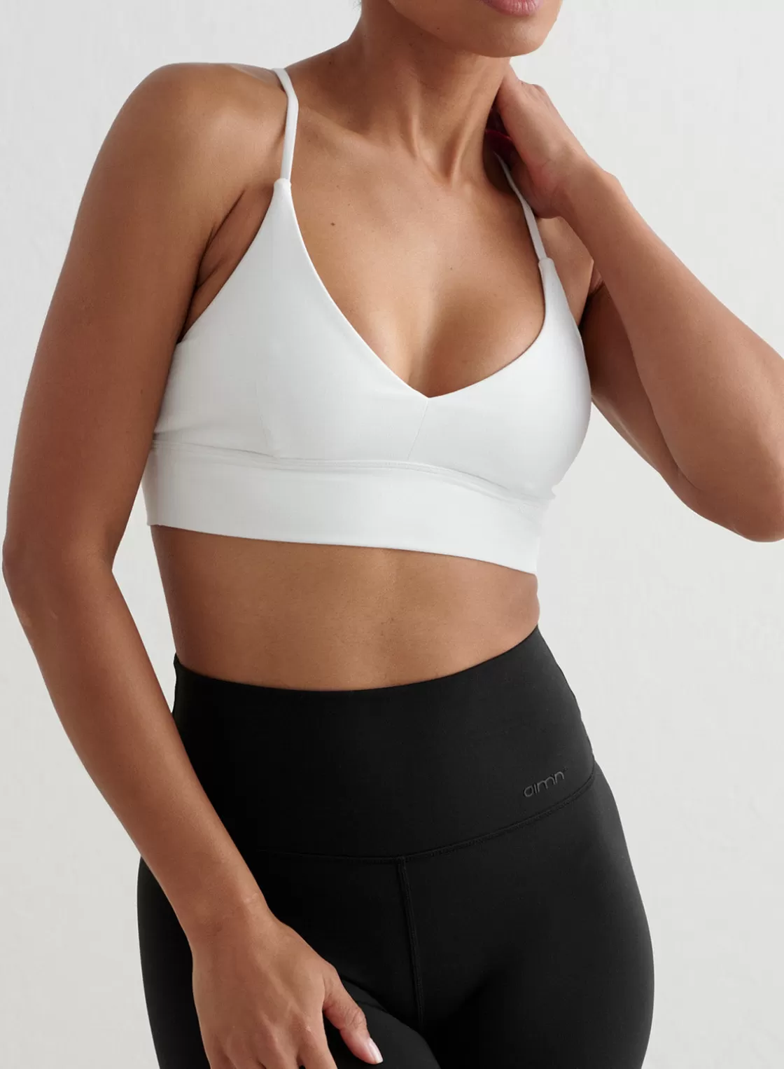 AIM’N Sense Strap Bra White Outlet