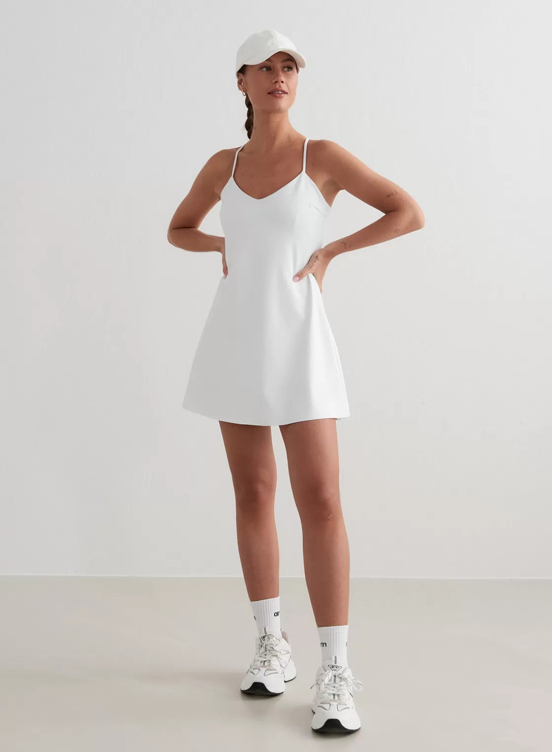 AIM’N Sense Strap Dress White Best