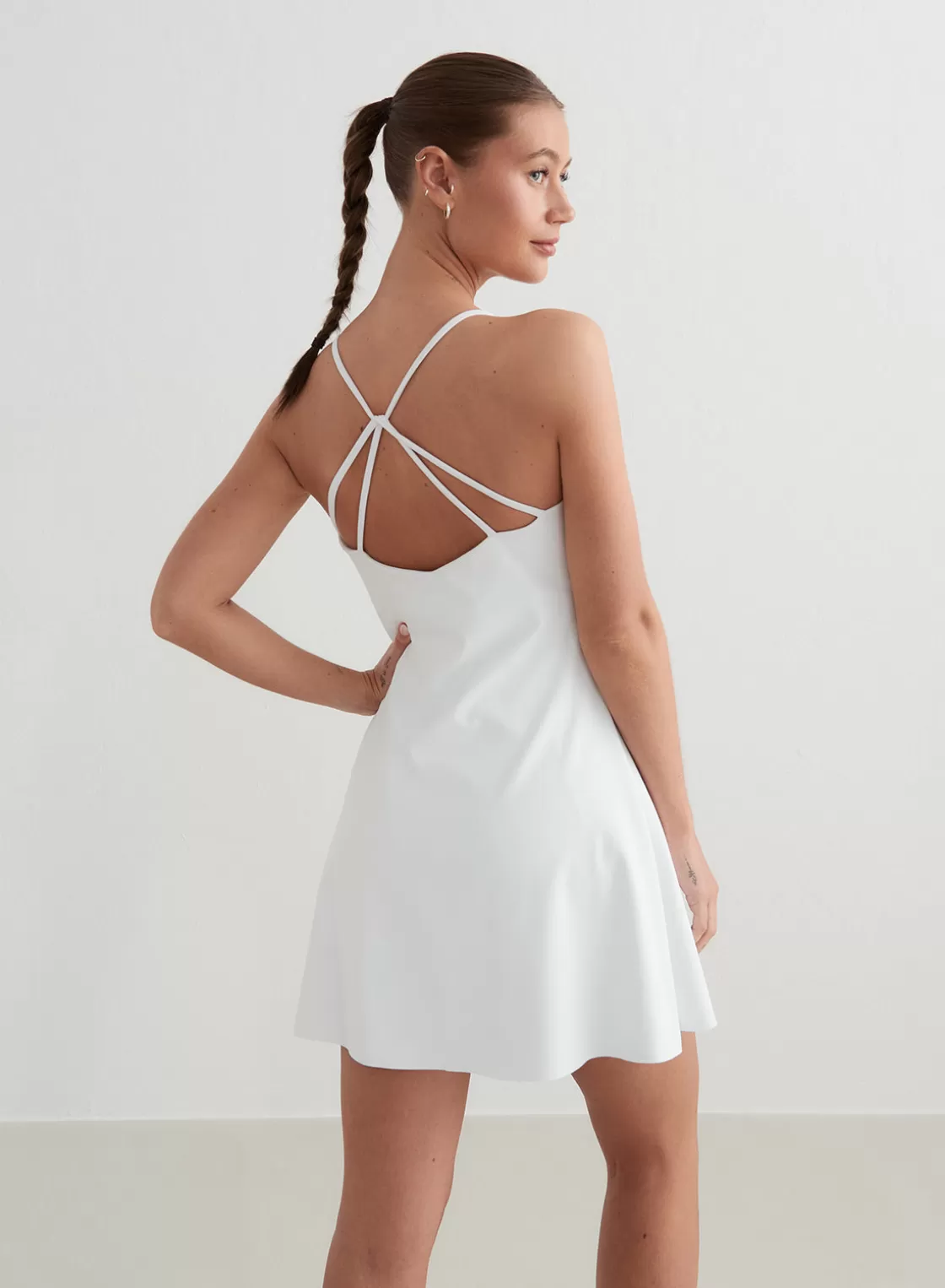 AIM’N Sense Strap Dress White Best