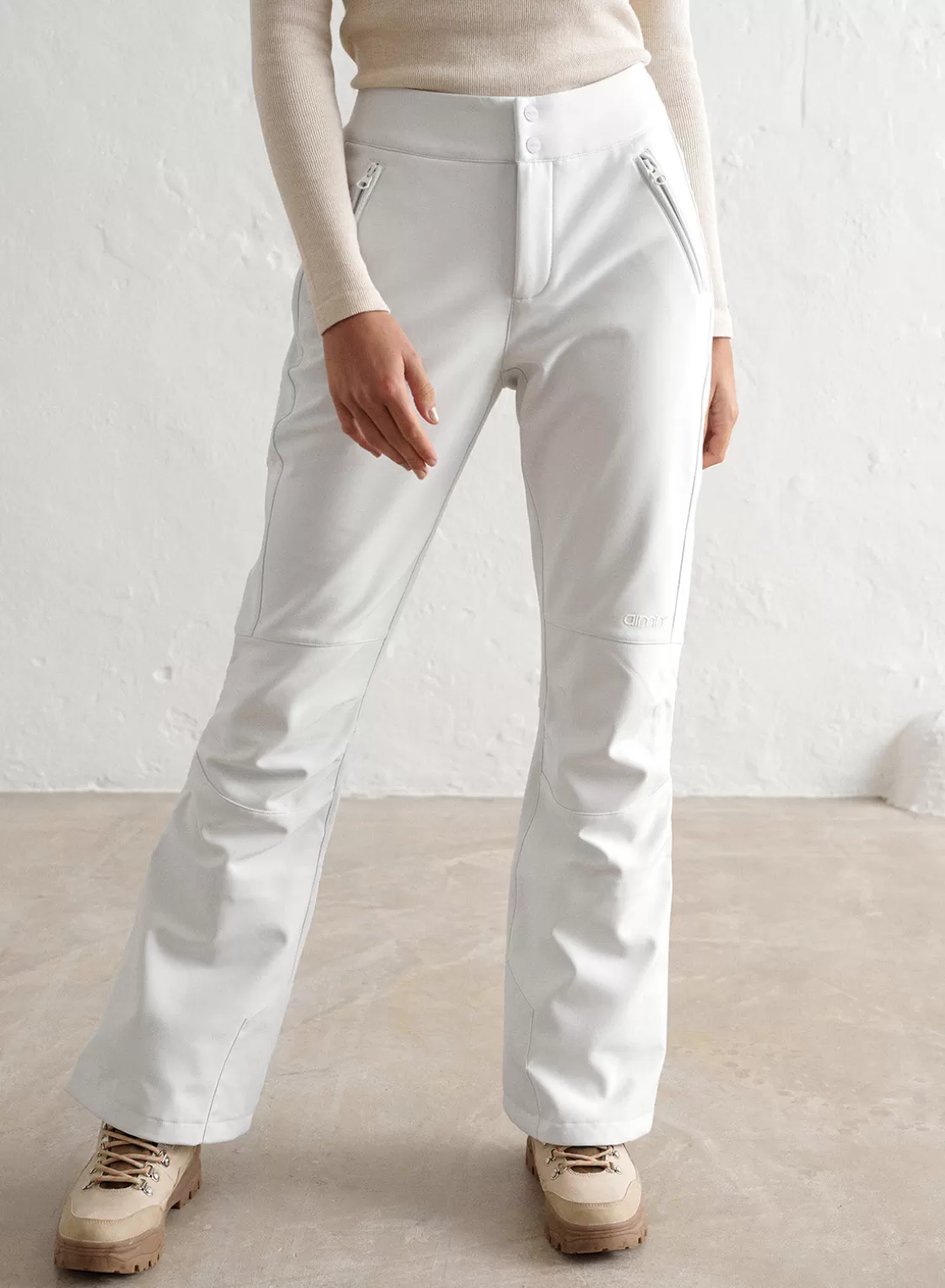 AIM’N Stretch Thermo Pants White Online